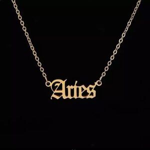 ARIES ZODIAC NECKLACE 
